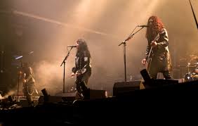 W.A.S.P. performing live on stage
